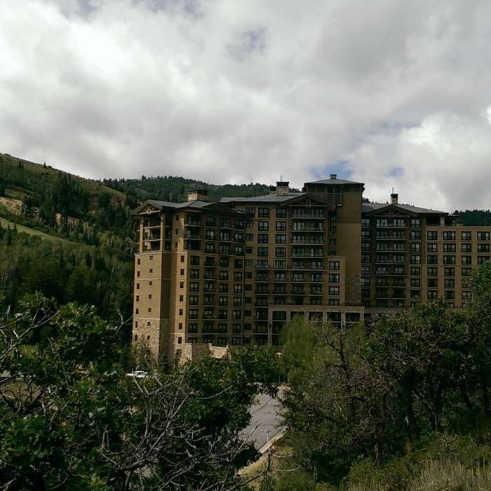 The St. Regis Hotel looms in this corner of the valley Near Pipeline