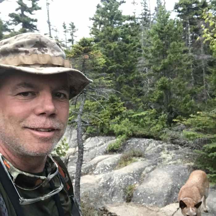 Champney falls trail and piper trail intersections. .06 miles below the summit. Near Mt. Chocorua - Champney Falls Route