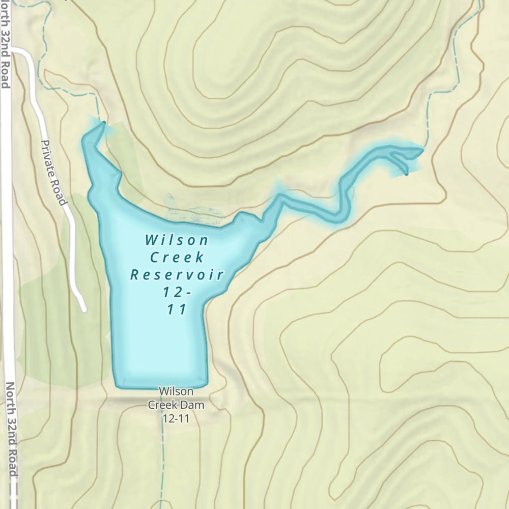 Wilson Creek Reservoir 12-11 photo
