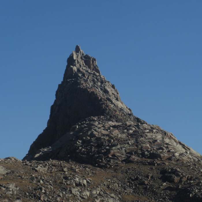 Near Granite Peak - Southwest Ramp Near Granite Peak - Southwest Ramp