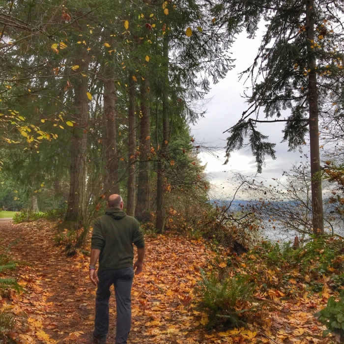 Beautiful fall day. Near Outside Loop Trail (Blue Loop)