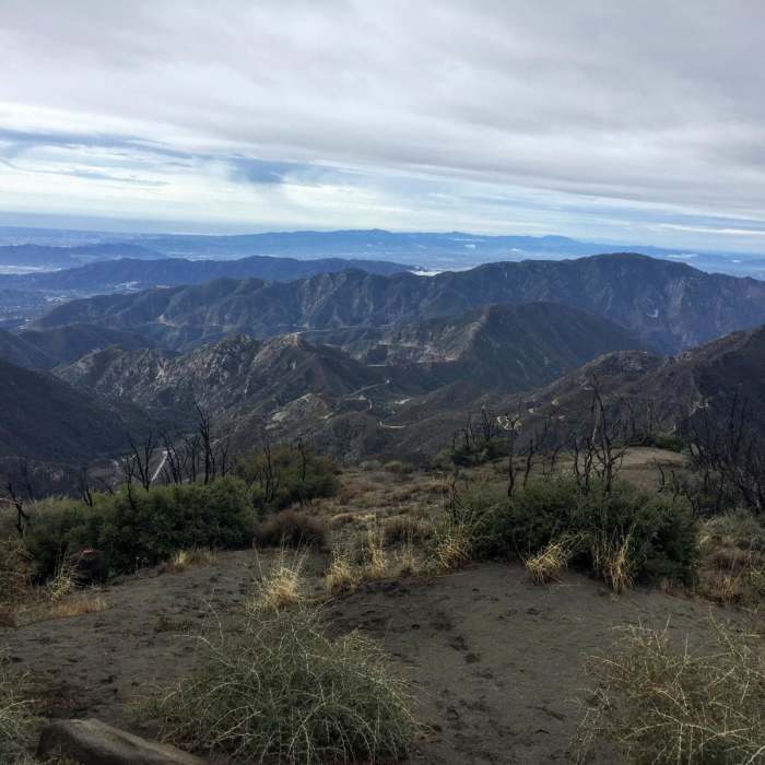 Near Strawberry Peak via Mountaineer's Route