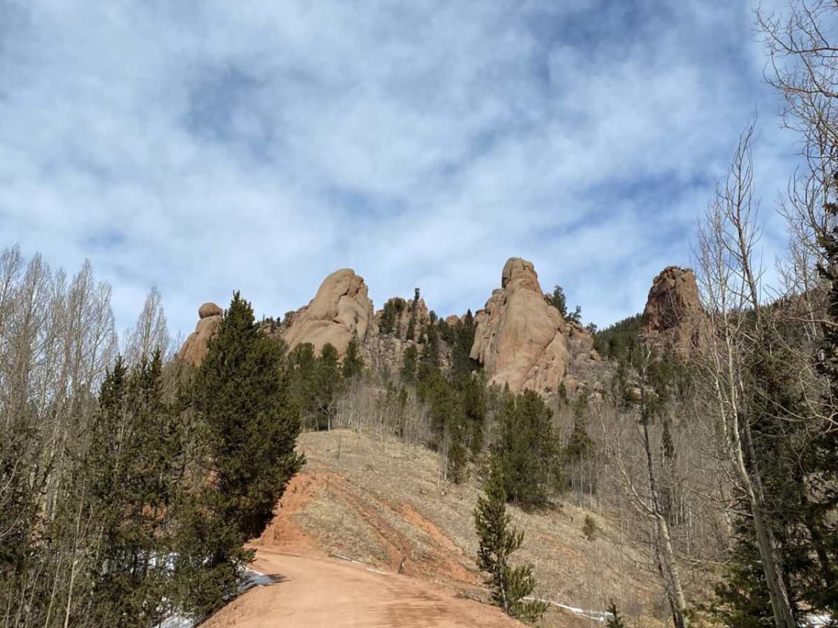 Gold Camp Rd to Cripple Creek trail photo