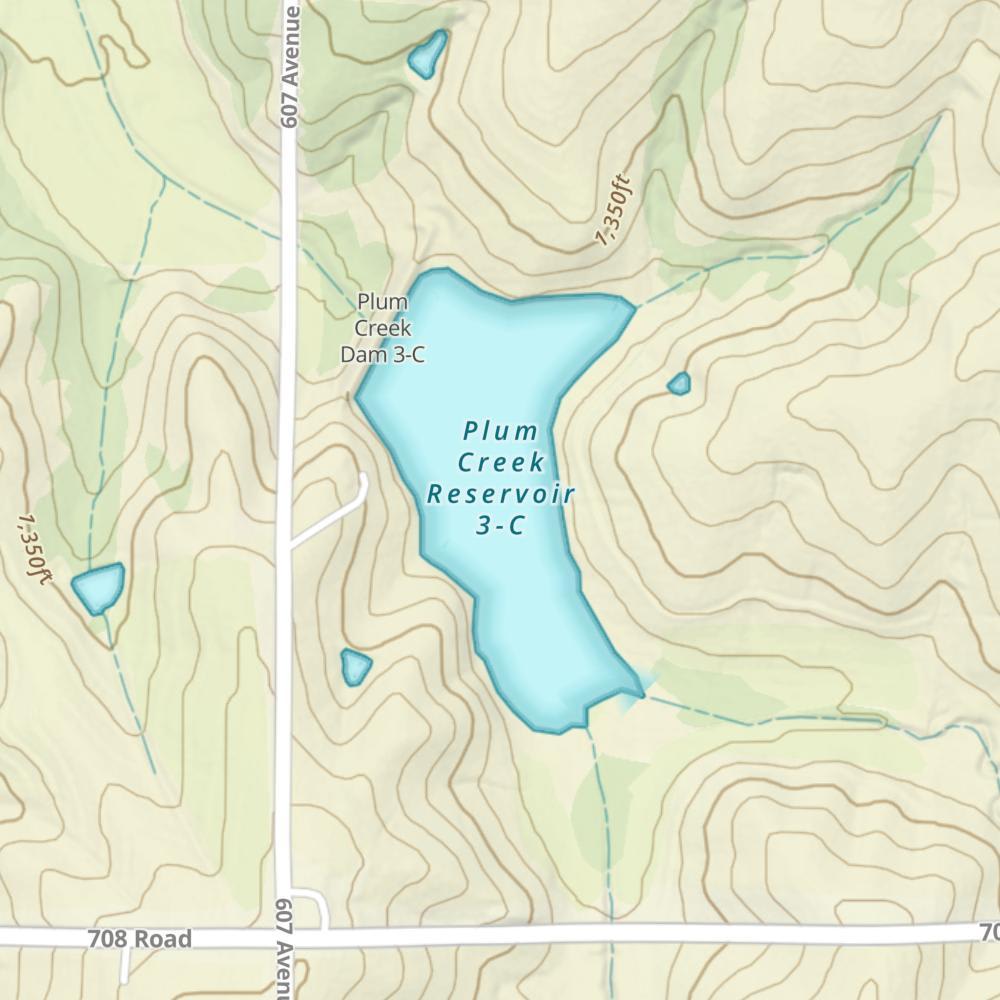 Plum Creek Reservoir 3-C photo
