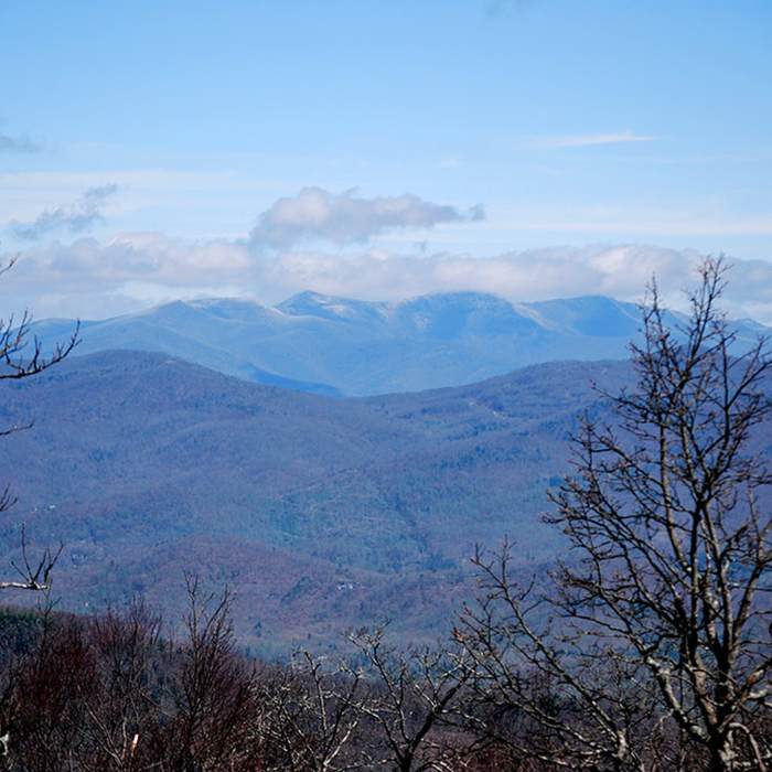 Beautiful views from the top. Near Bearwallow Mountain Loop