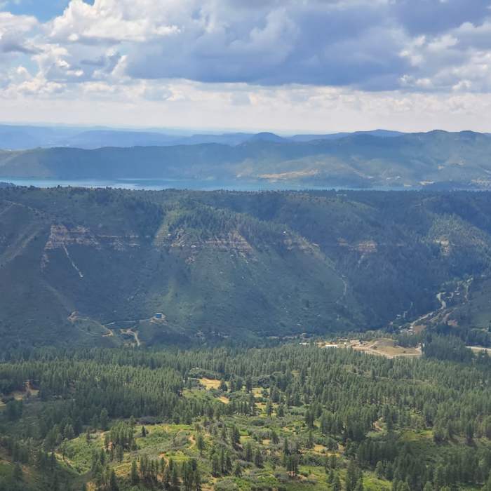 Near Perins Peak Trail