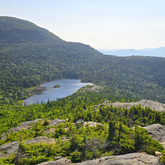 Loop Trail Near Tumbledown Mountain Out and Back