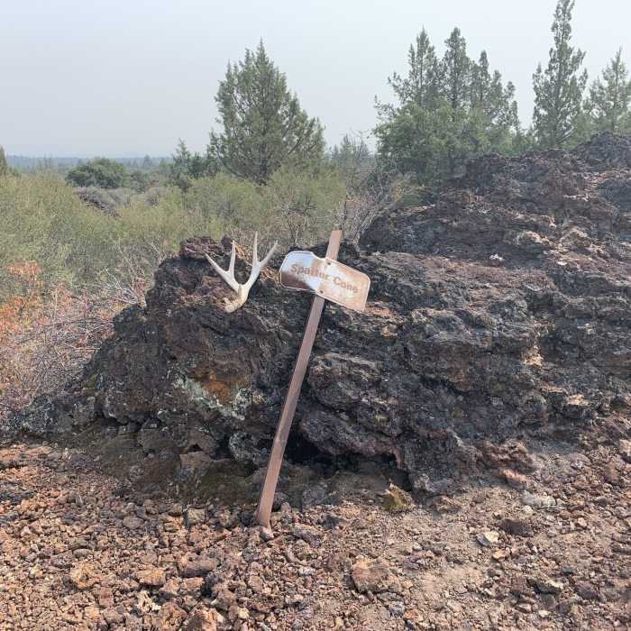 Near Spatter Cone Loop Trail