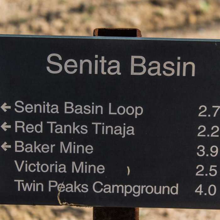 Near Senita Basin to Victoria Mine Trail