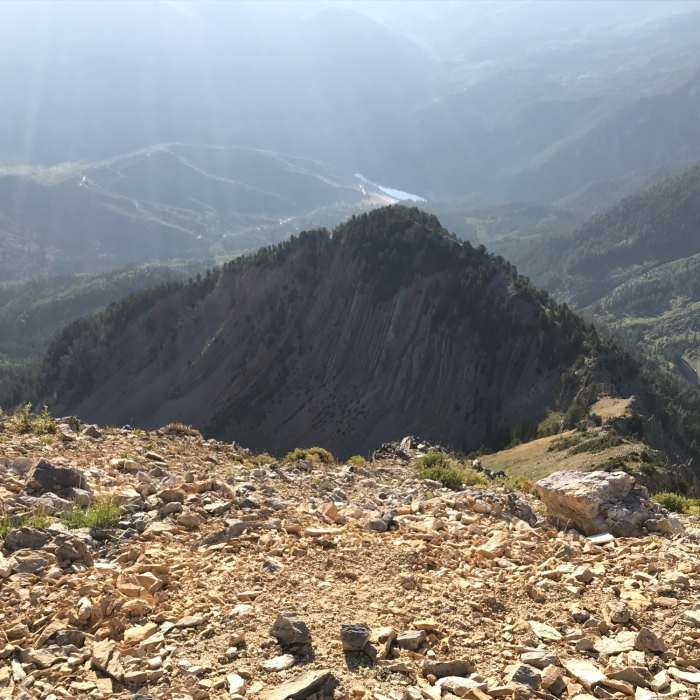 Near Box Elder Summit from South Saddle