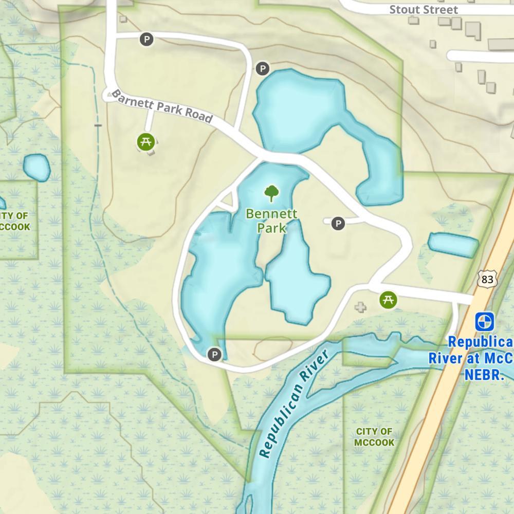 Barnett Park Pond photo