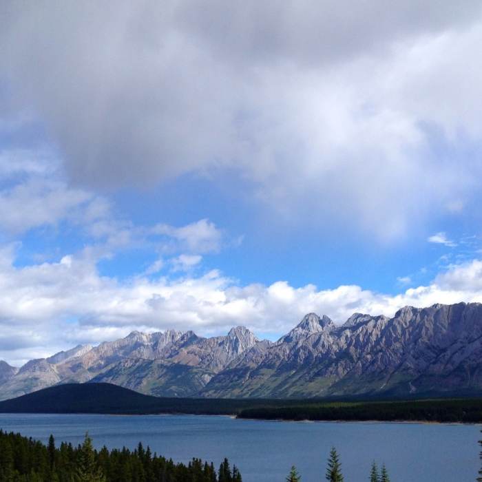 Lower Kananaskis Lake Near Upper Kananaskis Lake Trail