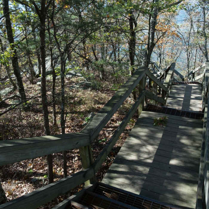 Near Stone Tower + West Overlook Trails