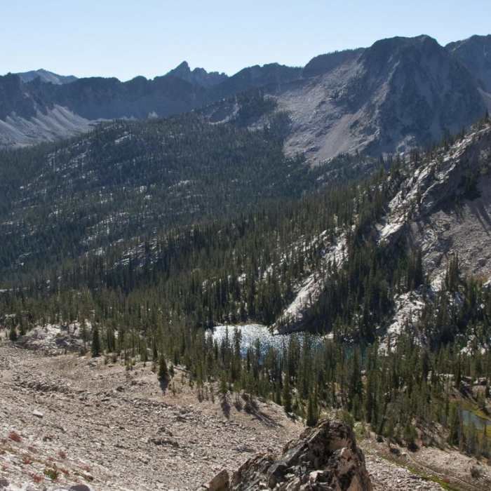 Near Edith Lake and Sand Mountain Divide
