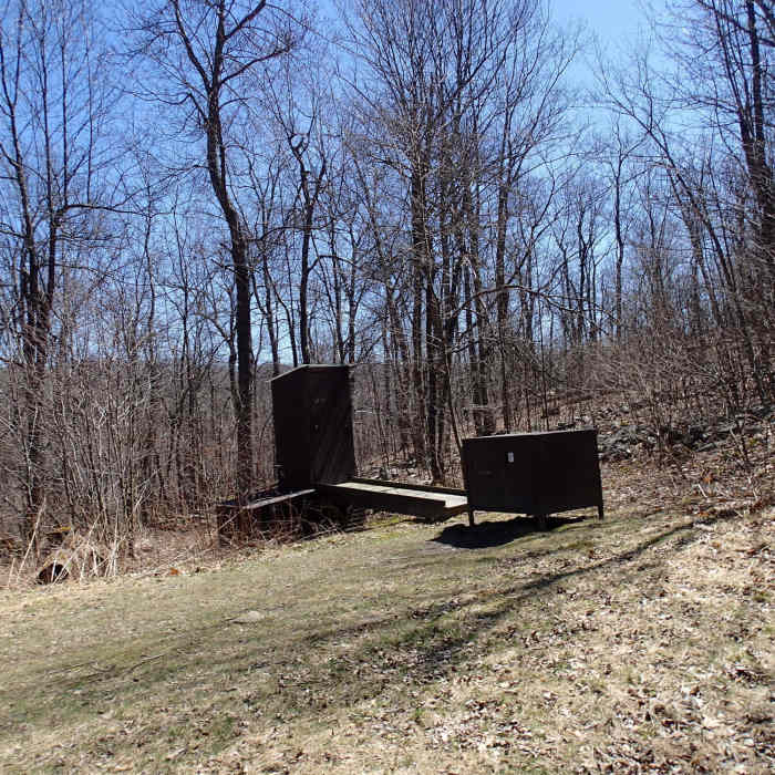 Near Rutherford Shelter Trail