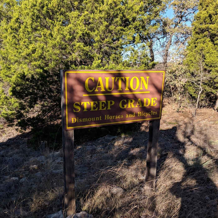 Yes, yes it is. Near Cross Timbers Maroon Trail