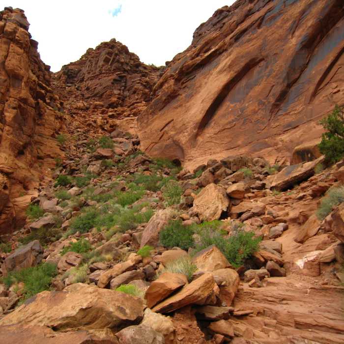 Jacob's Ladder (it's steeper than it looks!). Near Jacob's (Jackson's) Ladder