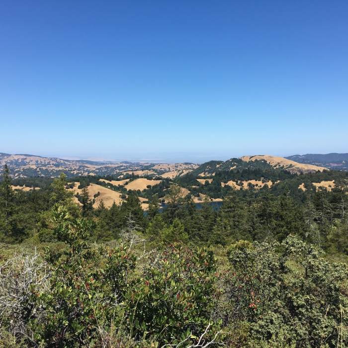 Near Rocky Ridge and Alpine Lake