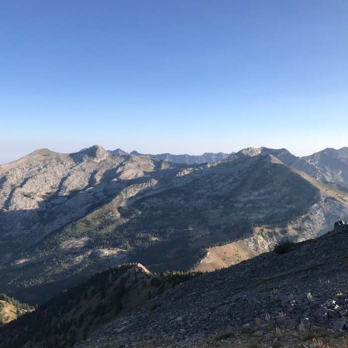 Near Box Elder Summit from South Saddle