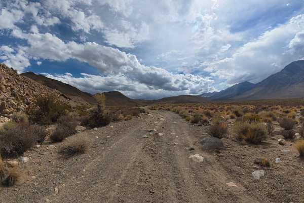 Round Valley Tungsten Road
