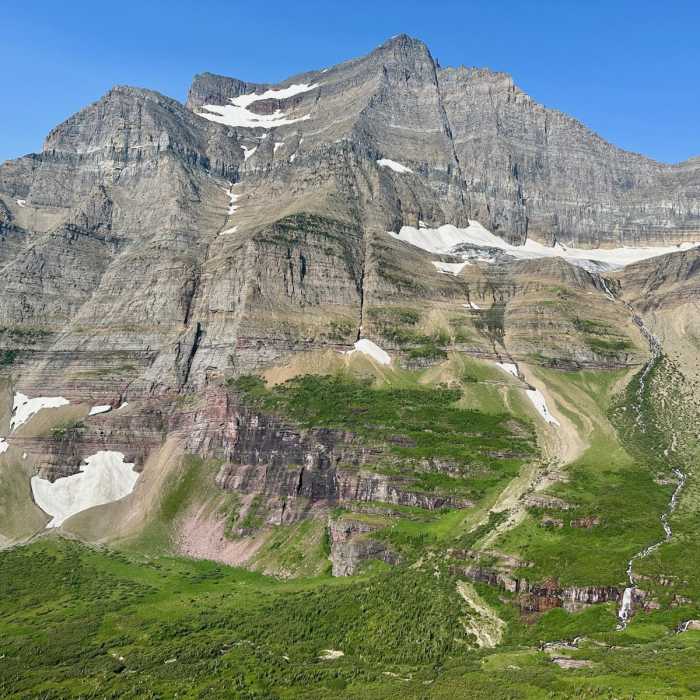 Near Continental Divide Trail: Siyeh Pass Alternate