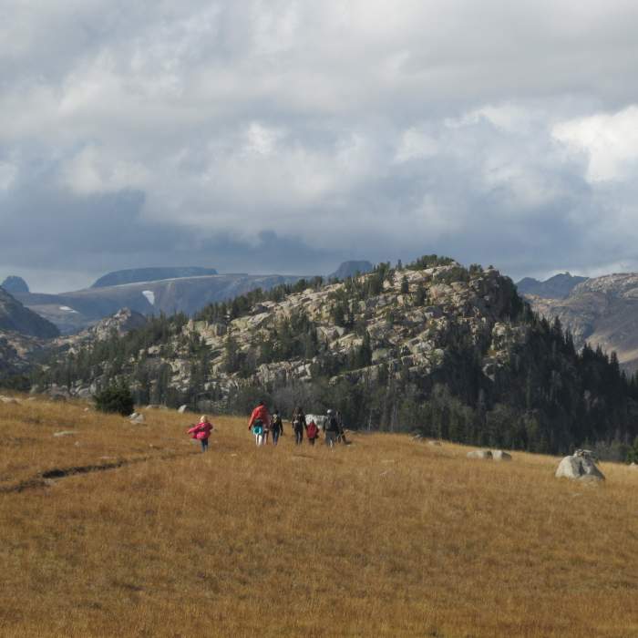 Near Island Lake to Beartooth Lake