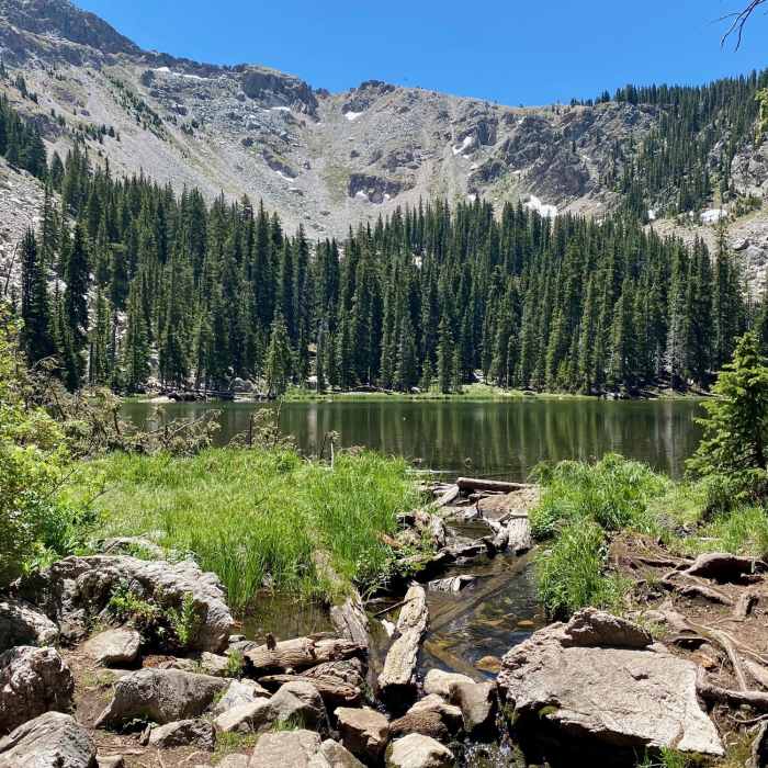 Near Nambe Lake Out and Back