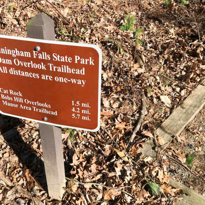 Near Cat Rock Mountain via Old Misery Trail