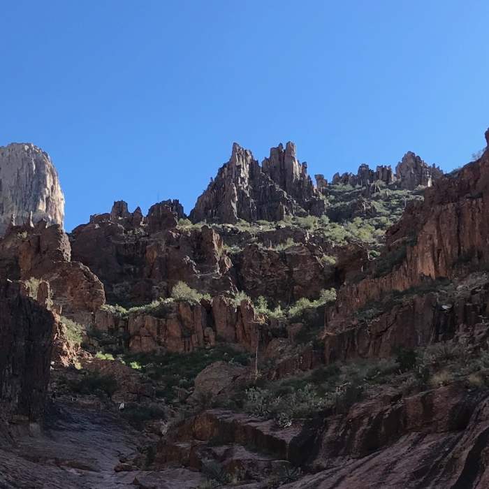 Near Flatiron via Siphon Draw