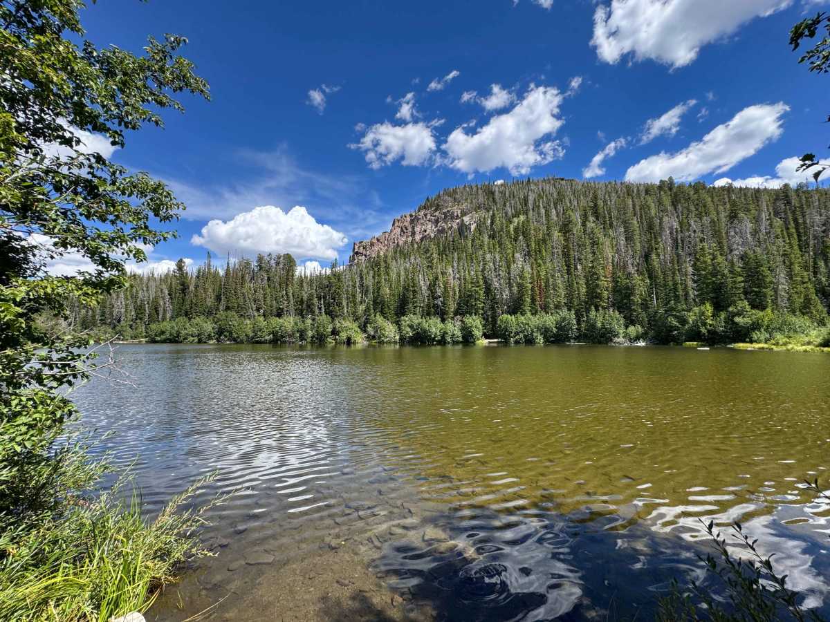 Cliff Lake Road trail photo