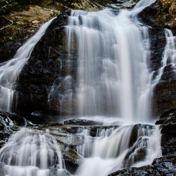 Near Moss Glen Falls Out and Back