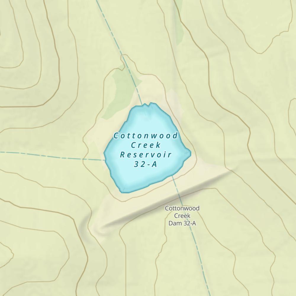 Cottonwood Creek Reservoir 32-A photo