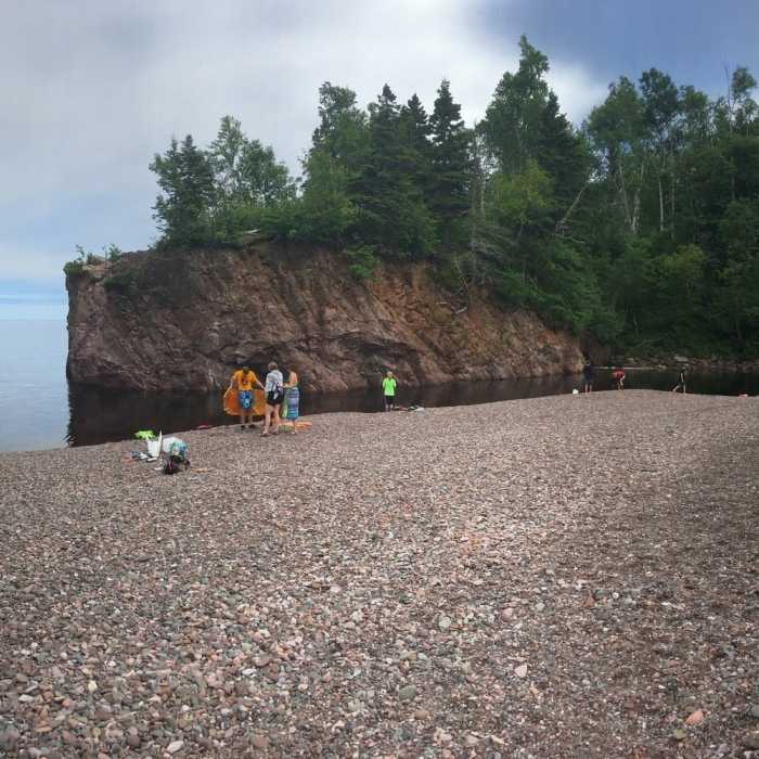 Near High Falls and Two Step Falls