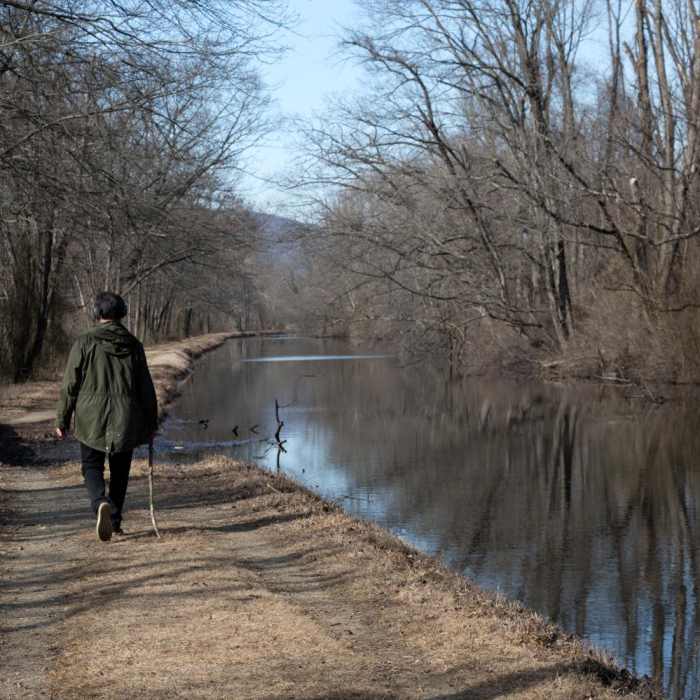 Near Walnutport Canal Spur Trail
