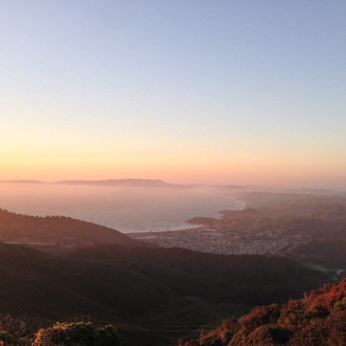 Near Montara Mountain from Gray Whale Cove