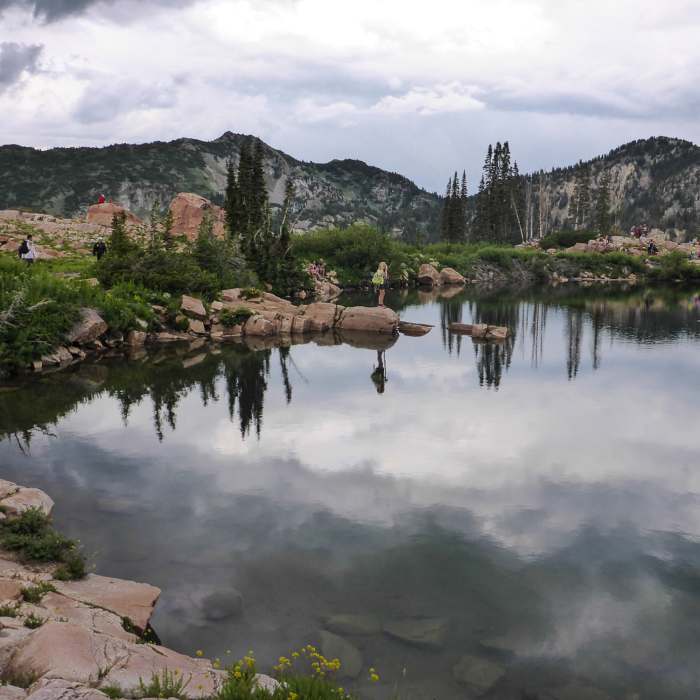 Near Devil's Castle/Sugarloaf via Cecret Lake
