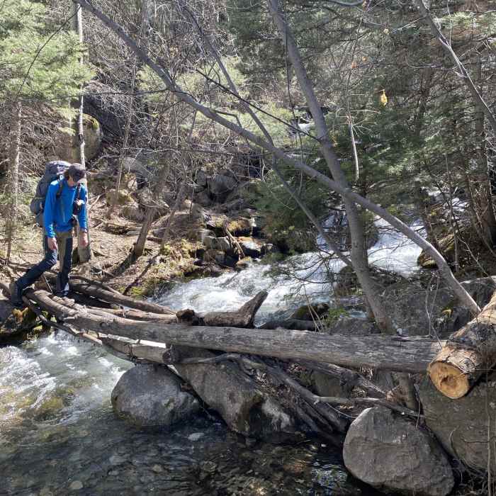 Near Rainbow Trail #1336: Hayden Creek to Bear Creek
