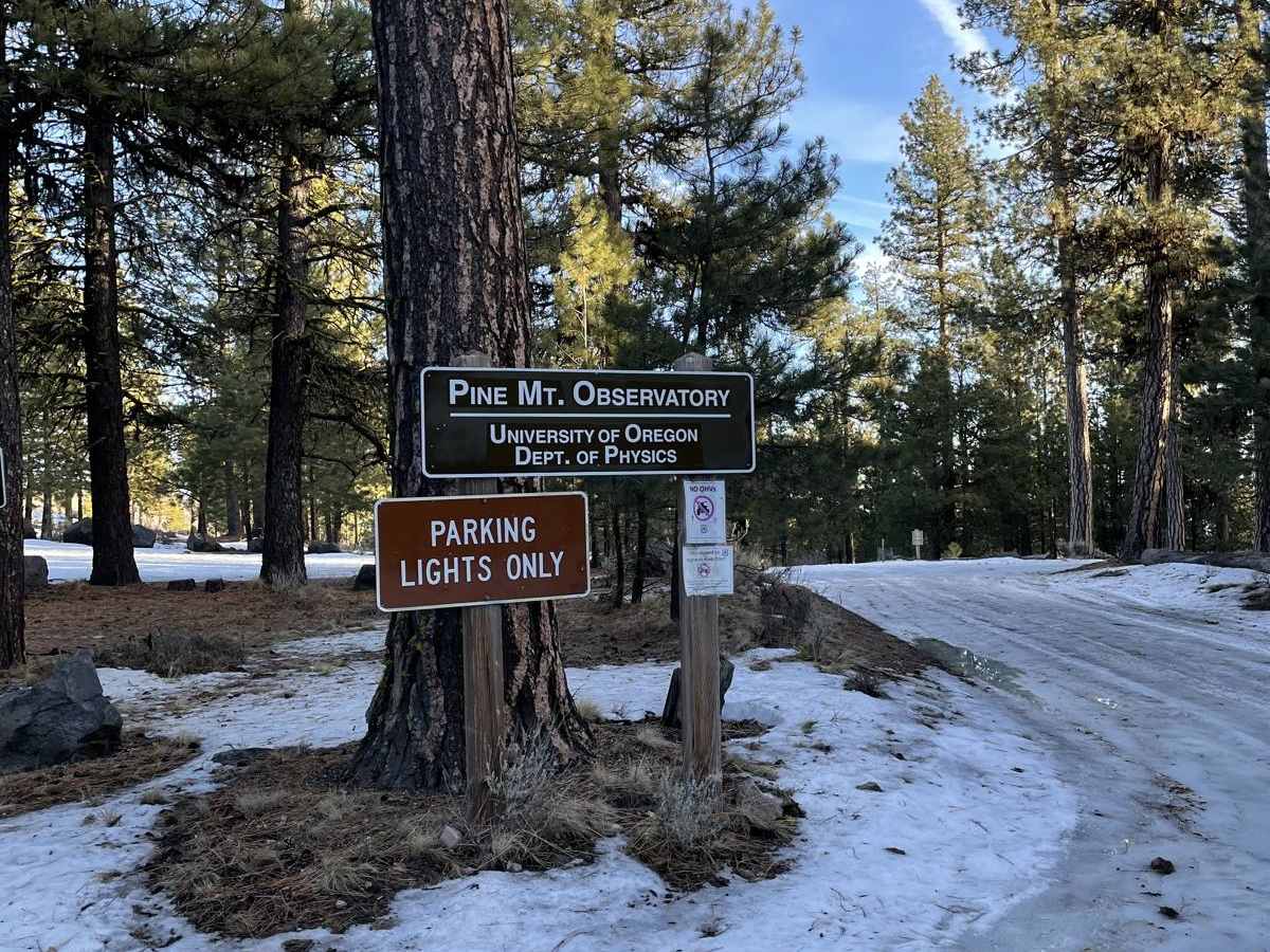 Pine Mountain Observatory Back Road photo 5