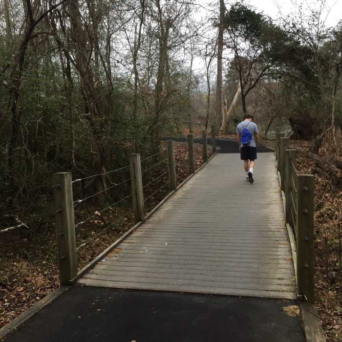 Bridge at Waterford Golf Course Trail - River Park Near Wetland Trail - River Park