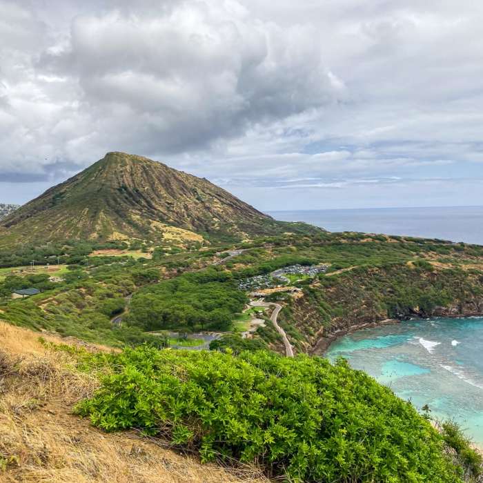 Near Top of Koko Crater from Koko Marina