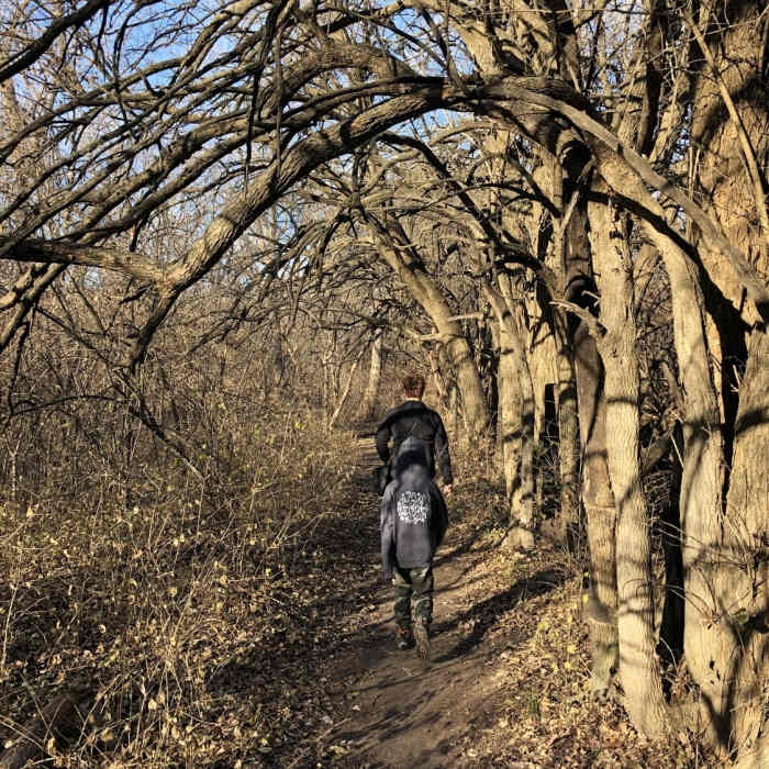 This hedgerow and the one to the south of this is used for family photos regularly. Near Chisolm Creek Park Natural Surface Trail 2