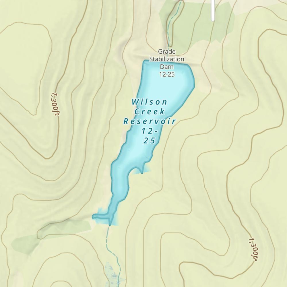 Wilson Creek Reservoir 12-25 photo