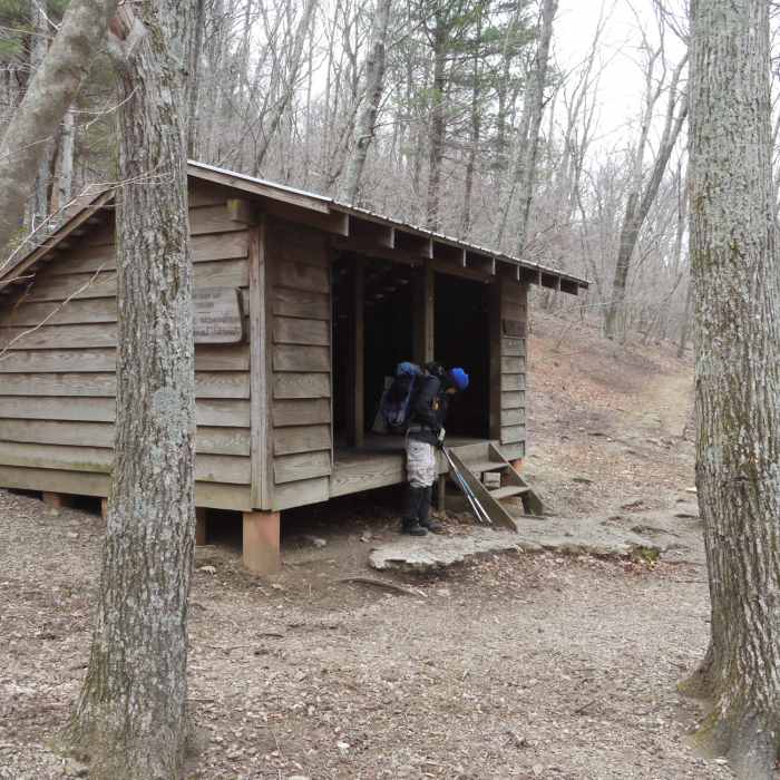 Near Cole (Cold) Mountain Loop