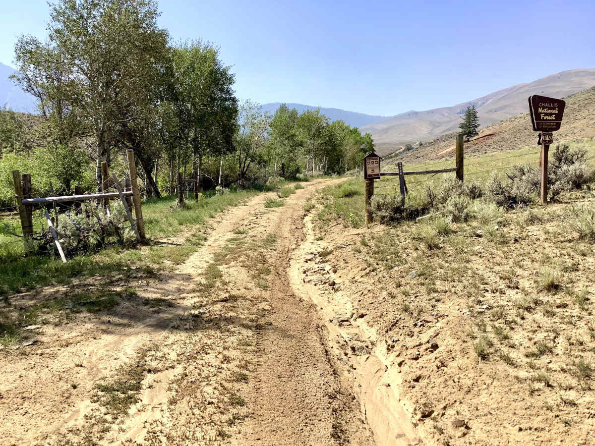 West Fork Navarre Creek trail photo