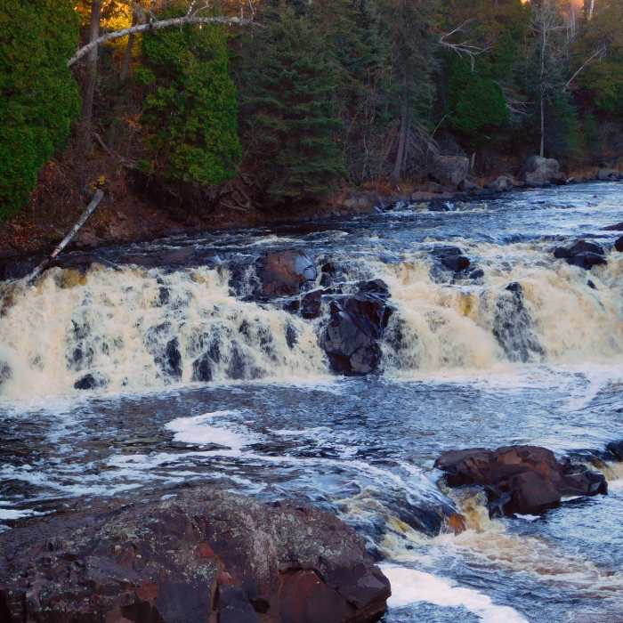 Near High Falls and Two Step Falls