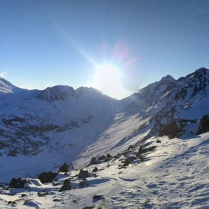 Near Flatttop to Ptarmigan Loop