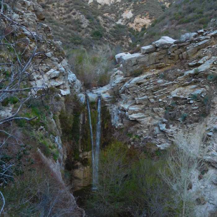 Near Trail Canyon to Trail Canyon Falls and Tom Lucas Campground