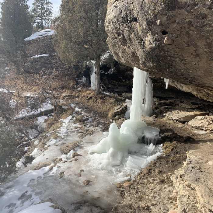 Near Mitchell Creek Canyon Trail