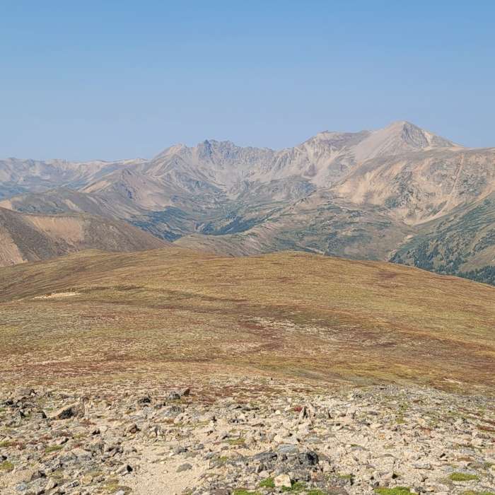 Near Woods Mountain Ridge Cross Country Hike