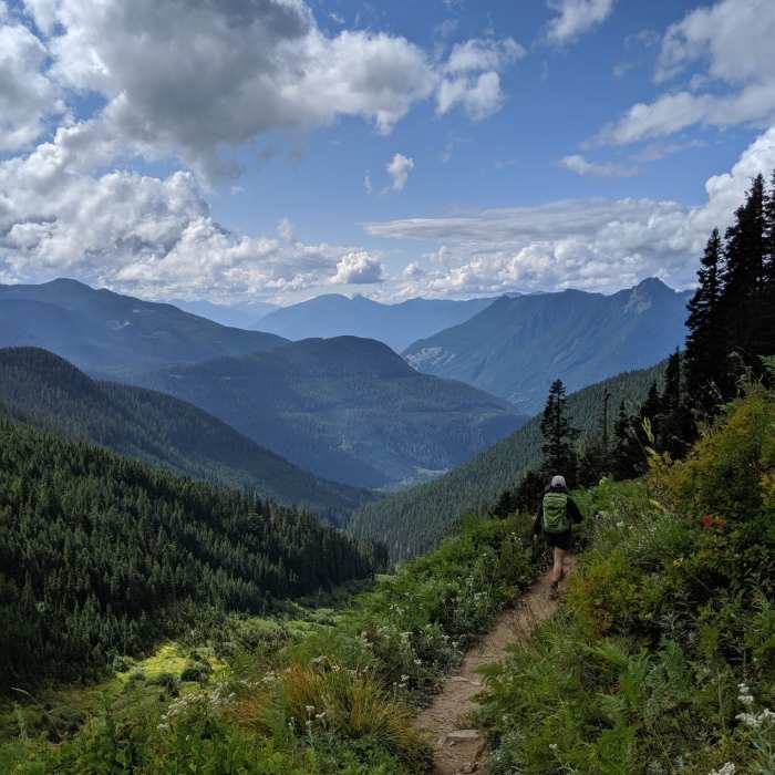 Near Hidden Lake Lookout